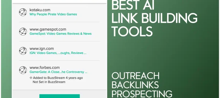 9 Best AI Link Building Tools: Build Backlinks Automatically